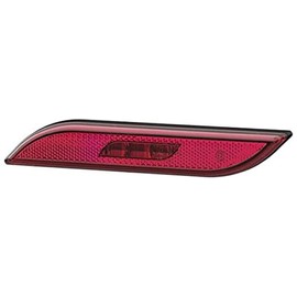 HELLA 2PS 013 307-051 Side Marker Light - Shapeline Style - LED - 12/24V - Glued - Lens Colour: Red - Cable: 250mm - left