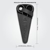 STONLI 4.5 inches Beard and Moustache Scissors - Nose Hair
