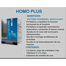OMNILIFE HOMO PLUS FOR MEN VITAMINS ANTIOXIDANTS