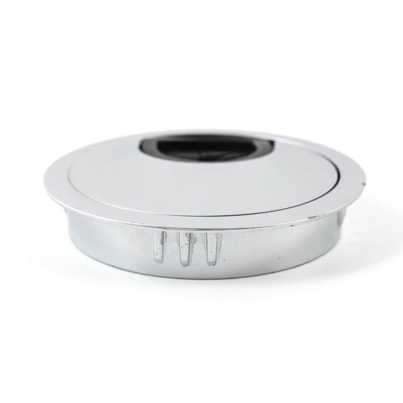 DIYI 2 x 50mm Office Table Cable Grommet Cable Grommet