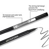 Anglicolor 6 Colours Coloured Eyeliner, Diamond Glitter Liquid Eyeshadow Durable
