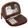 Luxury Leather Women's Purse with Zip 13.5 cm Various Colours,