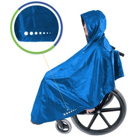 GOTITA – Waterproof Poncho for wheelchairs – Universal Raincoat – Italian design