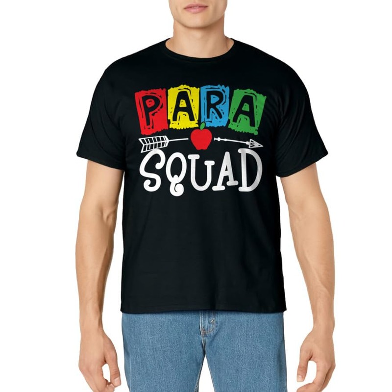 Para Squad School Paraprofessional Team T-Shirt