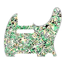 Acoustic Guitar Pickguard PVC Durable Electric Guitar Anti Scratch for TL Guard Plate GQ234 Fresh Green