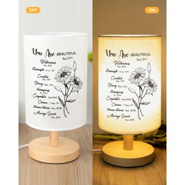 SOUHONEY Christian Gifts for Women, Birthday Gifts for Women, Inspiration Religious Gifts - Spiritual, Catholic, Jesus Gifts for Women, Mom, Friend, Sister - Table Lamp