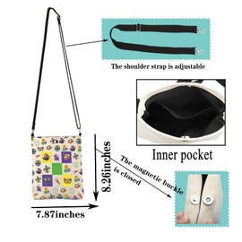 JYTAPP Holiday Party Celebration Bow Crossbody Bag Carnival Party Purse Fat Tuesday Bag Beaded Purple Green Carnival Gift (beige)