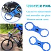 ZHAOYCSH 2PCS Bicycle Front Fork Repair Tool - Blue Fork