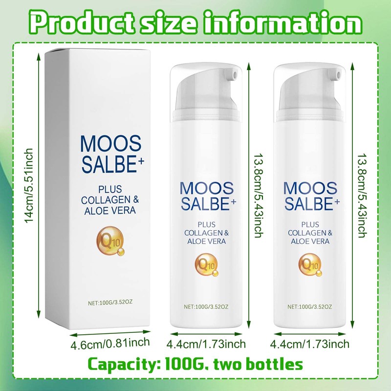 DOWNDRIFT Moss Ointment Plus Moss Ointment Active Skin Repair, Moss