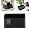 Multifunctional Electronic Calendar Desktop Storage Box with LCD Writing Pad