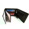 Unisex Premium Genuine Leather Wallet (Brown)