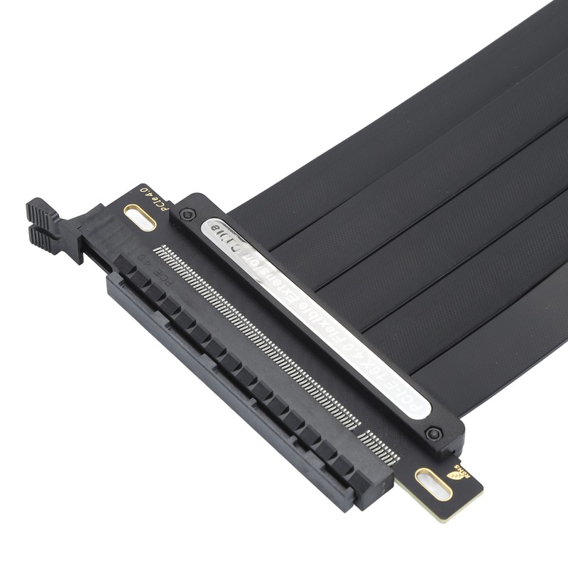 PCIe 4.0 X16 GPU Riser Cable 16X Flexible Cable High