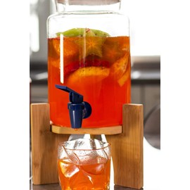 Hgzaccompany Replacement Cooler Faucet Water Bottle Jug, 2 Blue BPA-Free Plastic Spigot Spout Water Beverage Lever Pour Dispenser Valve, Water Crock Tap