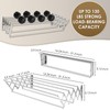 XL-31.5" Wall Mounted Clothes Drying Rack, 130 LBS Large Capacity