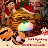 FunBase Christmas Musical LED Tiger Soft Plush Pillow, Light Up