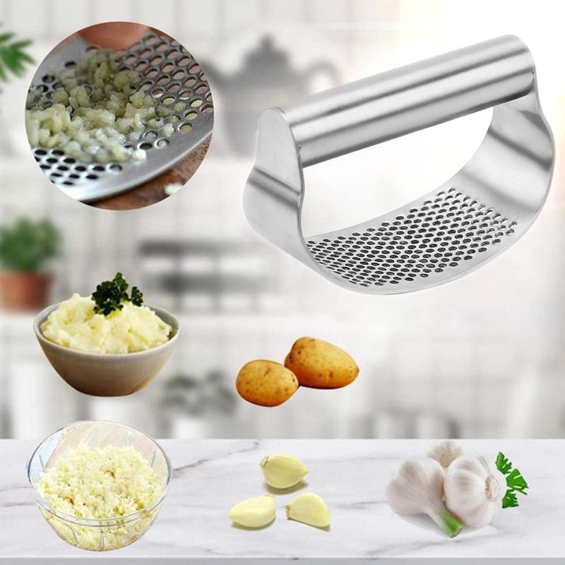 Garlic Press Chopper, Kitchen Peeler and Ginger Chopper, with a