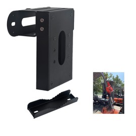 Chainsaw Holder, Chainsaw Holder for Tractor,Suitable for Most Sizes of Chainsaws, Universal Chainsaw Carrier Kit for Tractors, ATVs, UTVs, Trucks, Utility Vehicles, Can be Mounted on The ROPS (7.3")