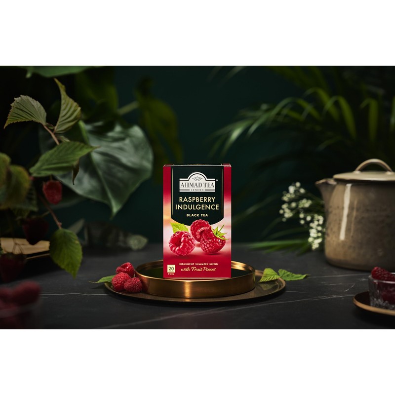 Ahmad Tea Raspberry Indulgence Black Tea 20ct
