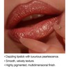 Metallic Shine Glitter Lipstick, Nude Pink Matte Lipsticks For Women