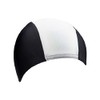 Beco Fabric Swim Cap Swimming Cap, Unisex, Textil-Schwimmhaube, white/black, One