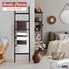 Ilyapa Blanket Ladder for The Living-Room - Rustic Decorative Quilt