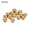 sourcing map 24pcs Precision Solid Brass Bearing Balls 12mm Industrial