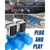 Water Inlet Valve Fit for Whirlpool Maytag Washer Machine, Front