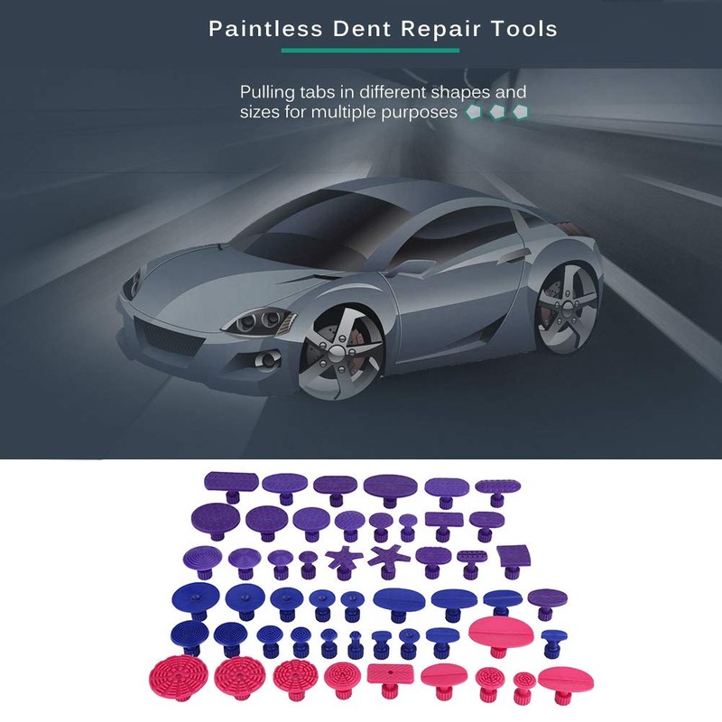 Car Dent Repair Puller Tabs, Pack of 52 Car Body