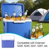 Coleman Cooler Hinges Replacement with Screws, Durable ABS Plastic Hinges