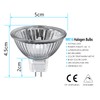 Sarveeta Sarveeta MR16 Halogen Bulbs 35W Dimmable, 12V Gu5.3 Halogen Spotlight Bulbs 2 Pin Base, 2800K Warm Withe,400 Lumens,42 Beam Angle (Pack of 6)