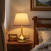 ONEWISH Touch Table Lamp for Bedroom, 3-Way Dimmable Gold Bedside