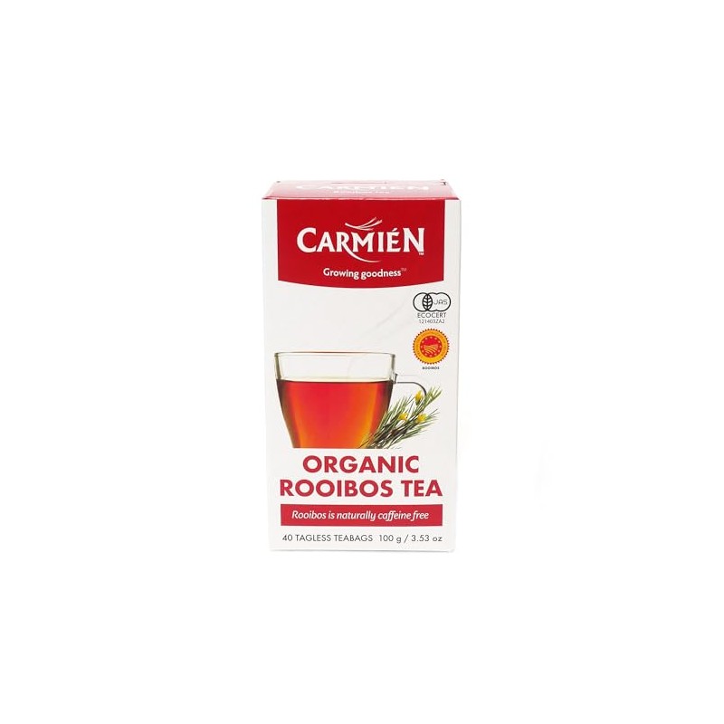 CARMIEN (Carmien) Organic Rooibos Tea, Tea Pack 40 Bags (100g)