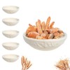 Petyoung 6Pcs 6 Inch Banneton Bread Proofing Basket Sets, Banneton
