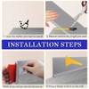 LSGCQ Flexible Baseboard Molding Trim 4 Inch x 40 Feet