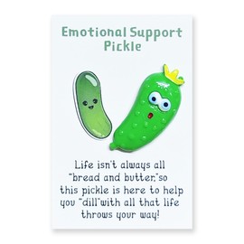 YOJO Pickle Design Pocket Hug,Emotional Support Pickle,Positive Pickle with Emotional Support Card,Graduation Employee Appreciation Gifts Pickle Gifts