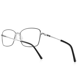 RB.Pilot Reading Glasses Blue Light Blocking Spring Hinge Readers for Women Anti Glare Filter Lightweight Eyeglasses