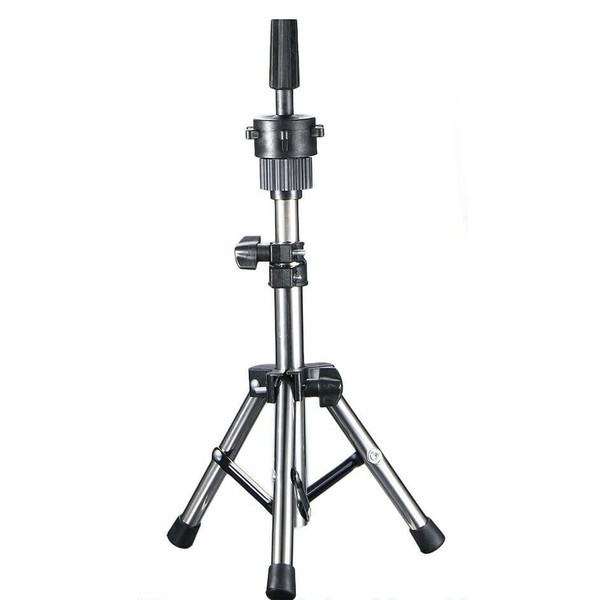 Portable Wig Stand Tripod – Adjustable Mannequin Head Holder with