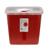Covidien Sharps 2 Gallon Container with Rotor Lid