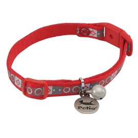 Petio Cat Collar Catfish Collar Red for Cats