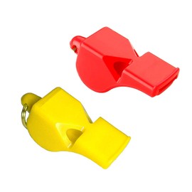 StonKraft Cox 50 Sports and Training Pea-Less Whistles-Used by Professionals (Assorted Colour) (Pack of 2)
