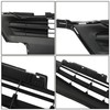 munirater Front Bumper Bar Lower Grille Textured Black Replacement for