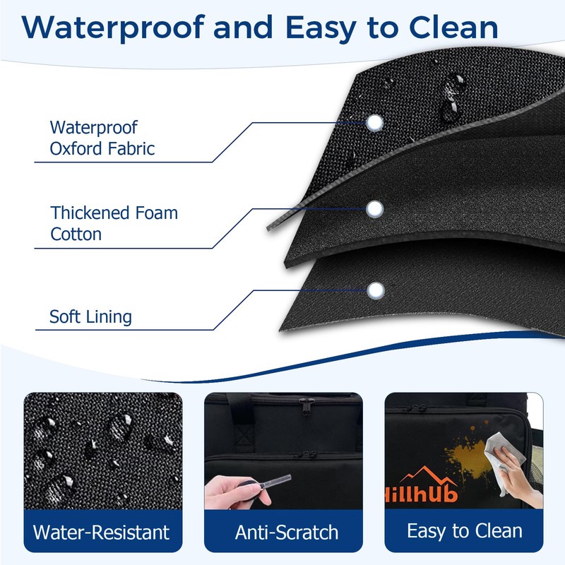 Hillhub Accessories Carry Bag for Portable Water Heater, Waterproof &
