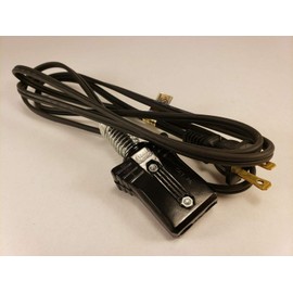 HJFPOWERCORD 6ft Power Cord Replacement for Vintage Farberware Coffee Percolator Model 108 (3/4 2pin)