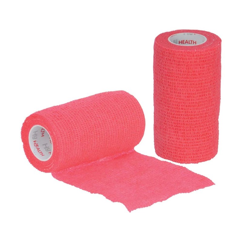 The Saddlery Shop HyHealth Sportwrap Vetwrap Style Bandage Bright Green
