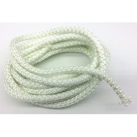 Dan's Daughters' Containers 1/8" x 8' Wood Stove Door Gasket, Round Fiberglass Rope Seal (1/8" x 8 ft. roll) High Density Boiler Kiln Coke Oven Industrial Crucible 003