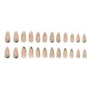 Press on Nails Medium Almond Fake Nails French Tips False