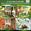 Unique Cardinal Bird Feeder for Outdoors - Designed for Cardinals