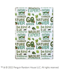 St. Lady's Eric Carl Clipboard, NATURE LOVER White [ST-ZE0018] Compatible with A4 Size