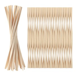 10 Inch Diffuser Sticks - Rattan Fiber Sticks for Essential Oil Aroma Diffuser, Long-Lasting Aroma Diffuser Replacement Sticks 25Pcs
