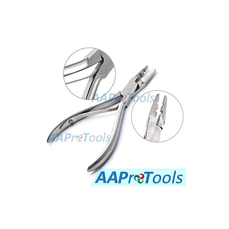 AAProTools 2 Holes Mini Plier For Micro Nano Ring Hair